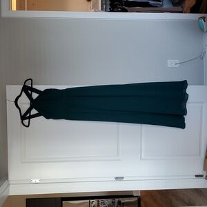 Lulu's Floor length green dress